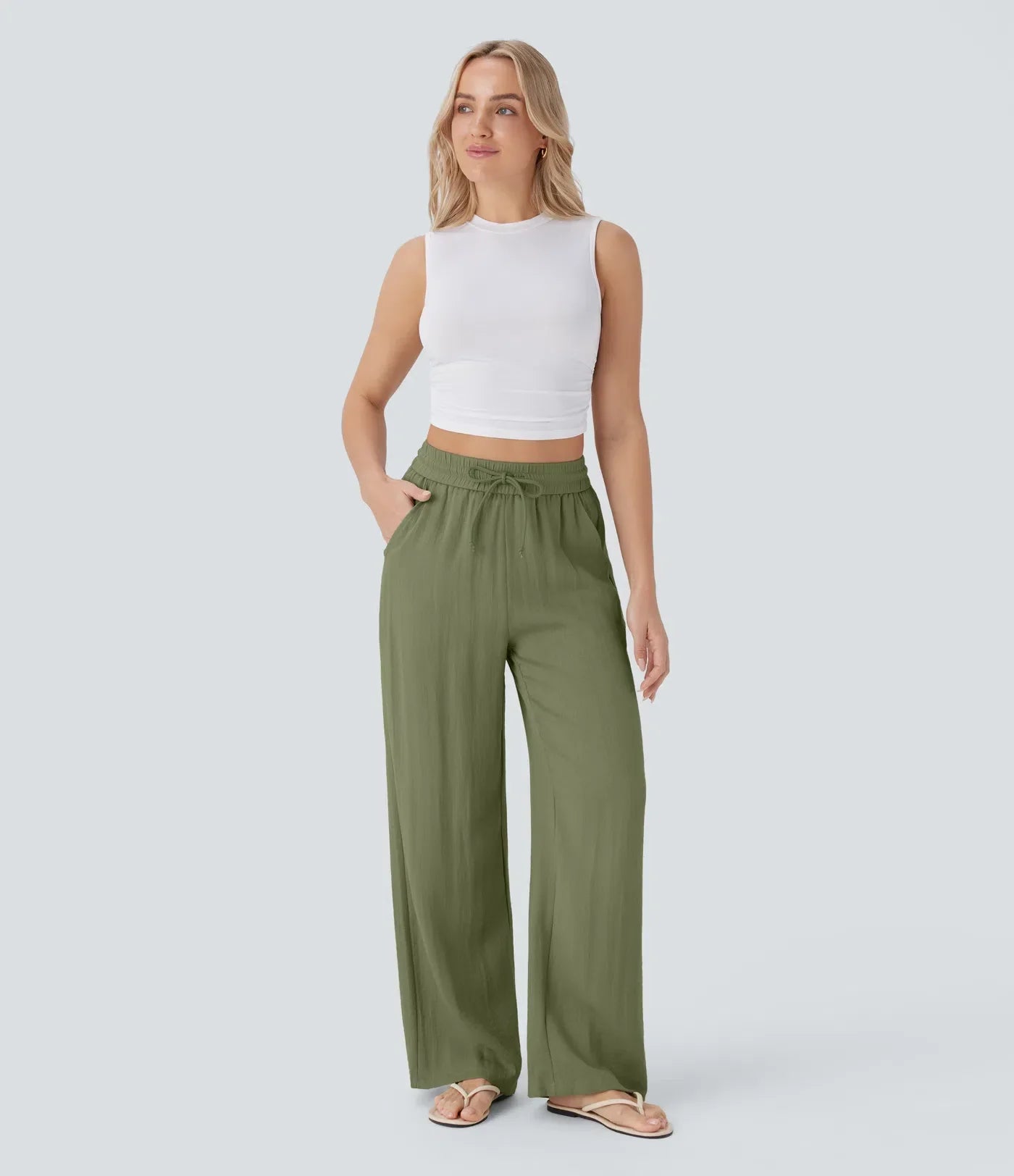 Pantalon Dyoskin coupe large